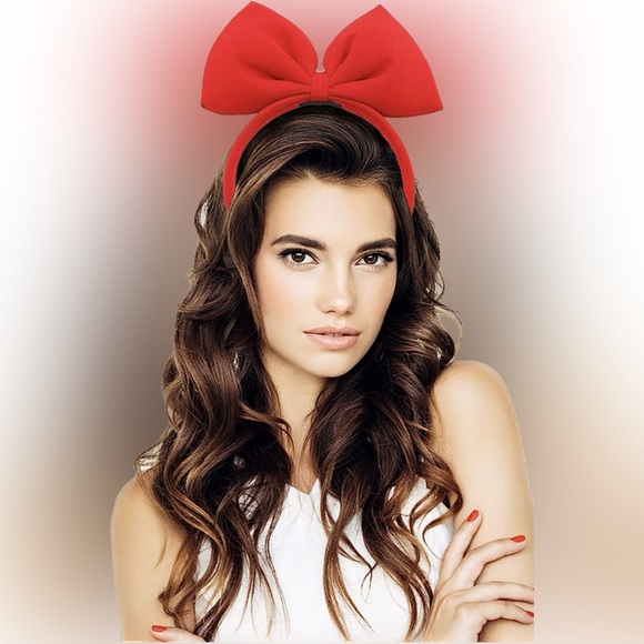 Red Bow Headband BRAND NEW IN BAG !! - Picture 6 of 6